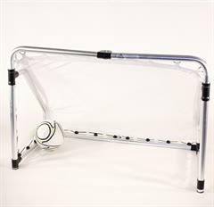 Foldbart fodboldmål i aluminium, 120 × 80 cm