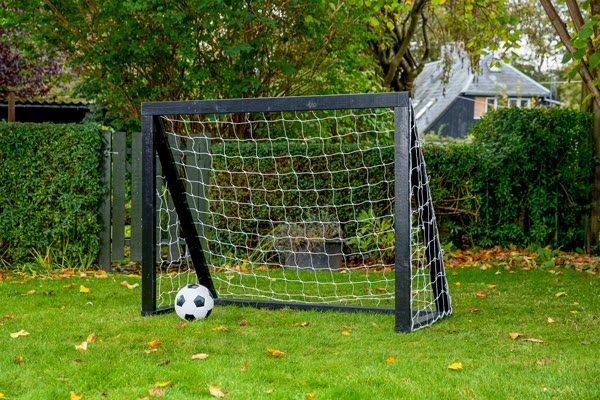 Fodboldmål i træ, 150 × 120 cm, sort (My Hood Homegoal Pro Mini)